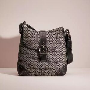 Coach Soho Signature Jacquard Leather Vintage H3M-6376